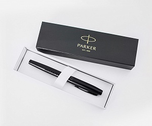 Ручка Parker брендированная ЧЕРНАЯ